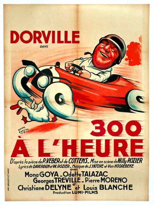 Trois cents à l'heure (1935) poster