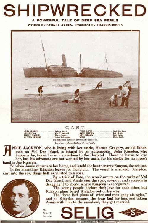 Shipwrecked (1911) poster