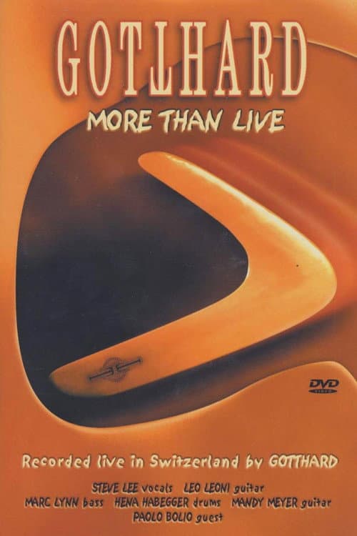 Gotthard: More Than Live (2002) poster