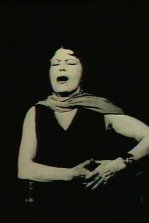 Damia: Concert en velours noir (1989) poster