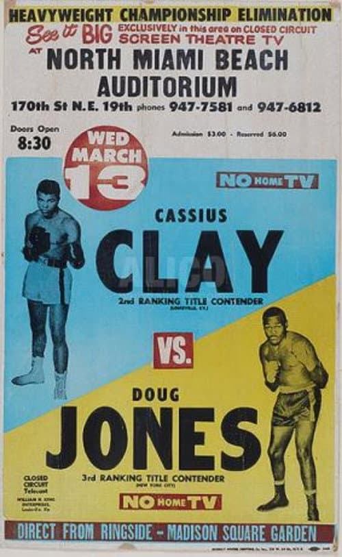 Cassius Clay vs. Doug Jones (1963) poster