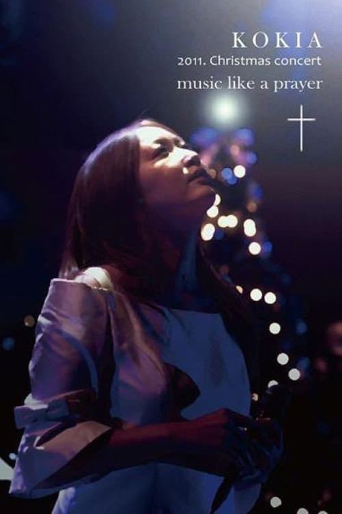 KOKIA 2011 Christmas concert "music like a prayer" (2012) poster
