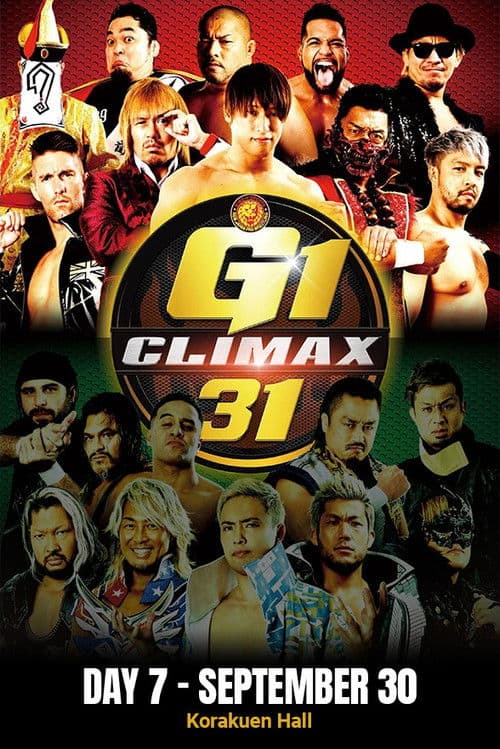 NJPW G1 Climax 31: Day 7 (2021) poster