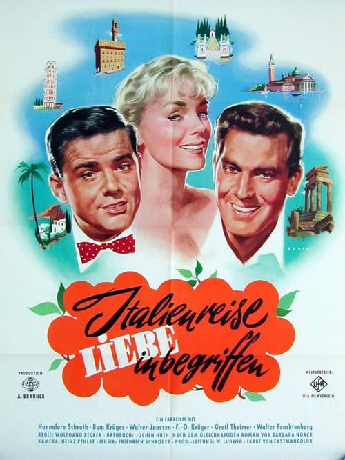 Italienreise – Liebe inbegriffen (1958) poster