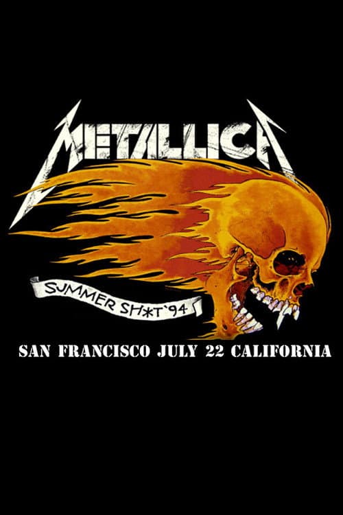 Metallica: Live in Mountain View, CA - July 22, 1994 (1994) poster