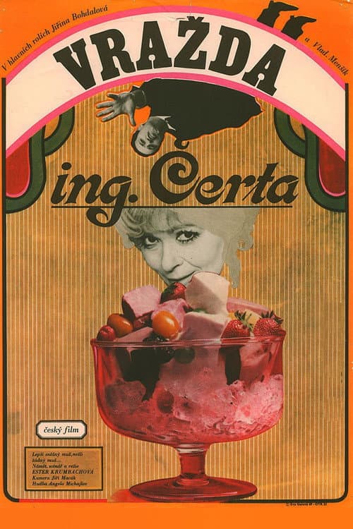 Vražda ing. Čerta (1970) poster