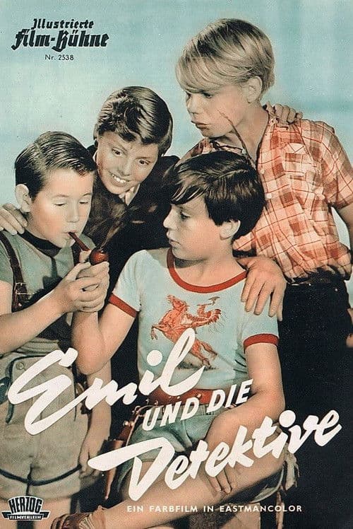 Emil und die Detektive (1954) poster