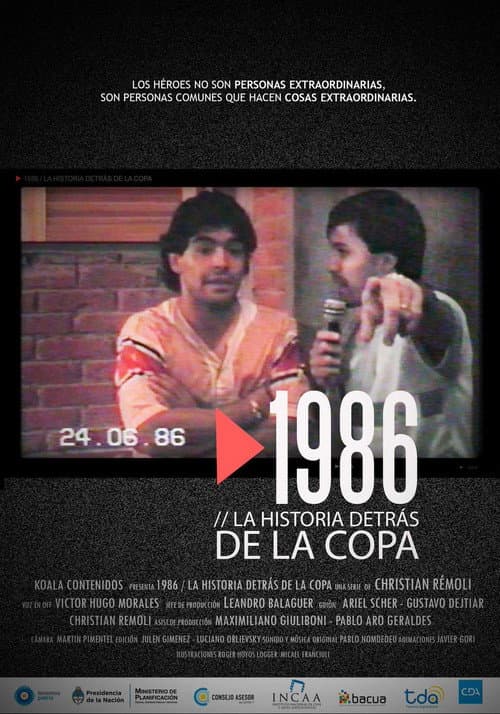 1986. La historia detrás de la Copa (2016) poster