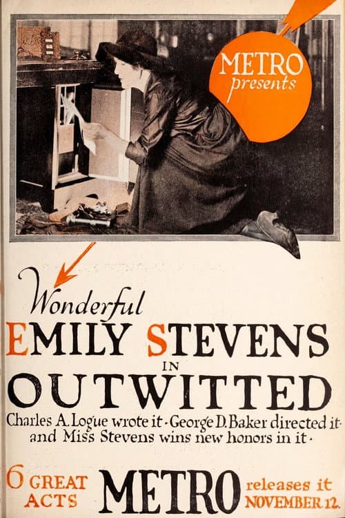 Outwitted (1917) poster