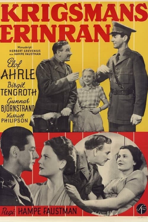 Krigsmans erinran (1947) poster