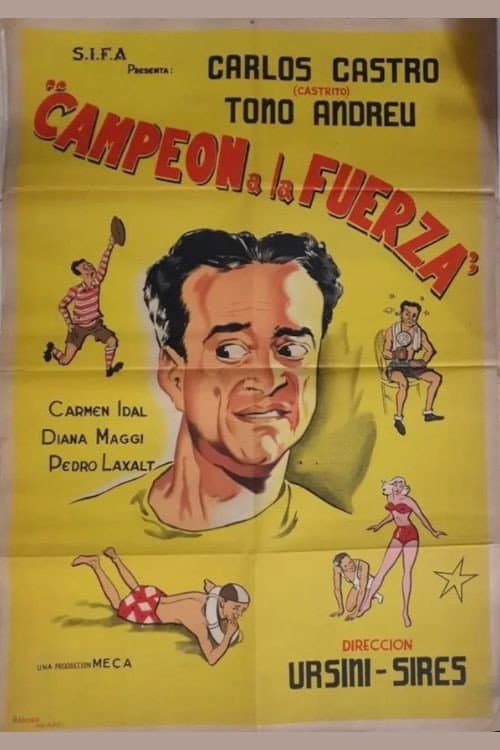 Campeón a la fuerza (1950) poster