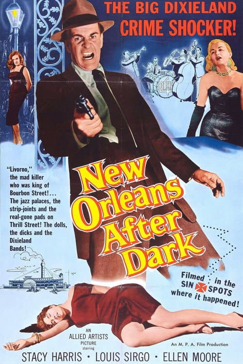 New Orleans After Dark (1958) poster