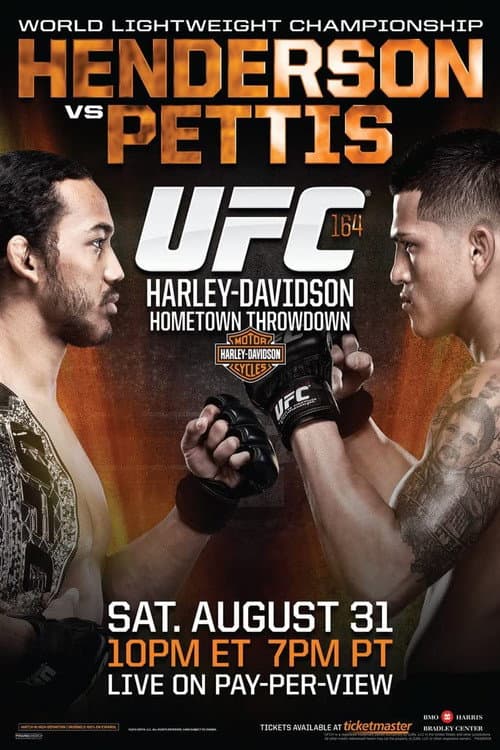 UFC 164: Henderson vs. Pettis 2 (2013) poster