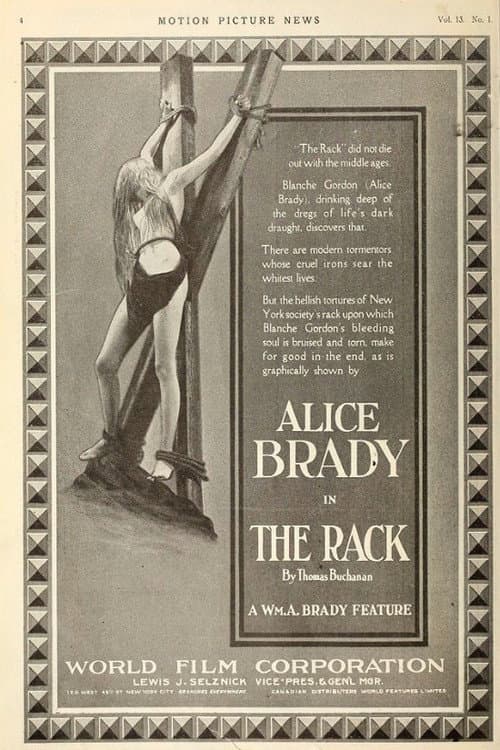The Rack (1915) poster