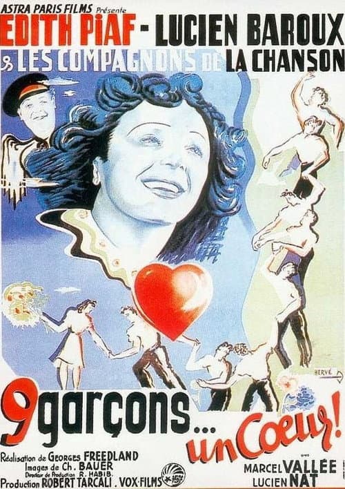 9 garçons... un cœur ! (1948) poster