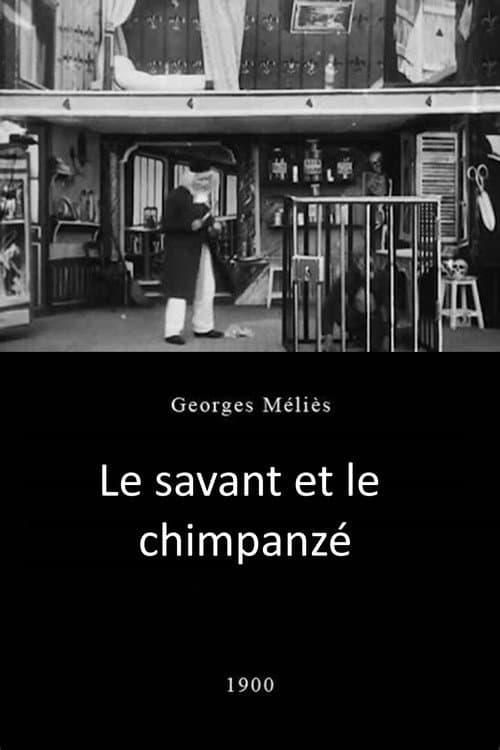 Le Savant et le Chimpanzé (1900) poster