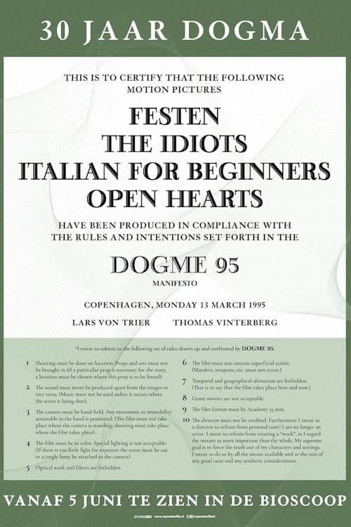 Idioterne (1998) poster