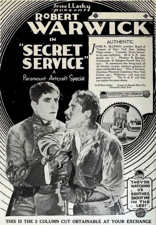 Secret Service (1919) poster