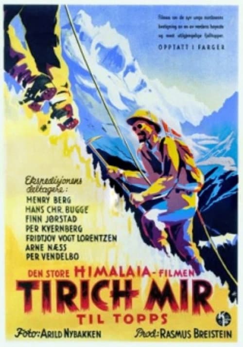 Tirich Mir til topps (1952) poster