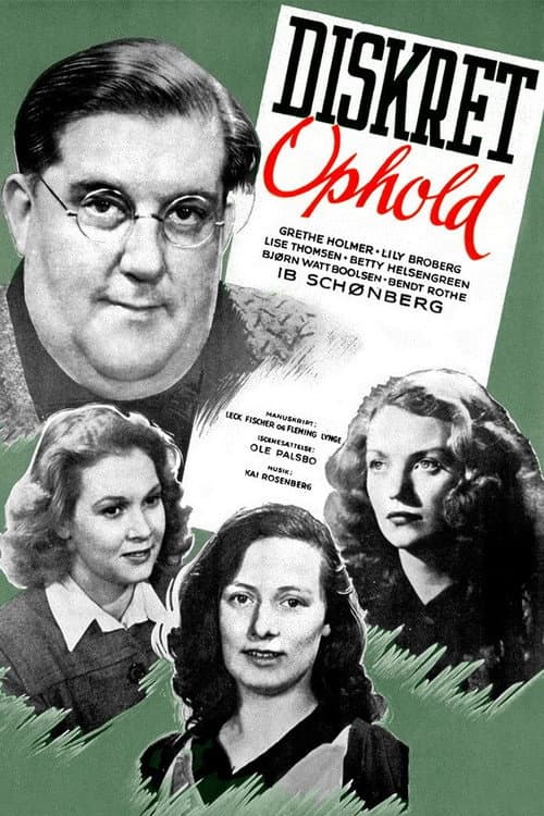 Diskret ophold (1946) poster