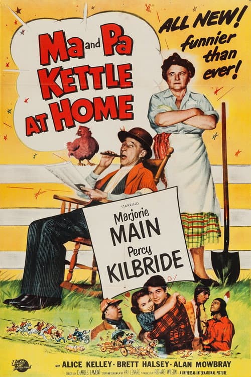 Ma and Pa Kettle at Home (1954) poster