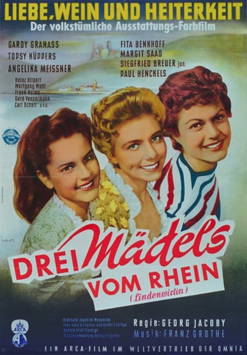 Drei Mädels vom Rhein (1955) poster