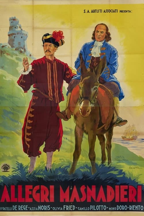 Allegri masnadieri (1939) poster