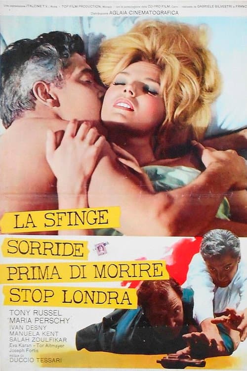 La sfinge sorride prima di morire - stop - Londra (1964) poster