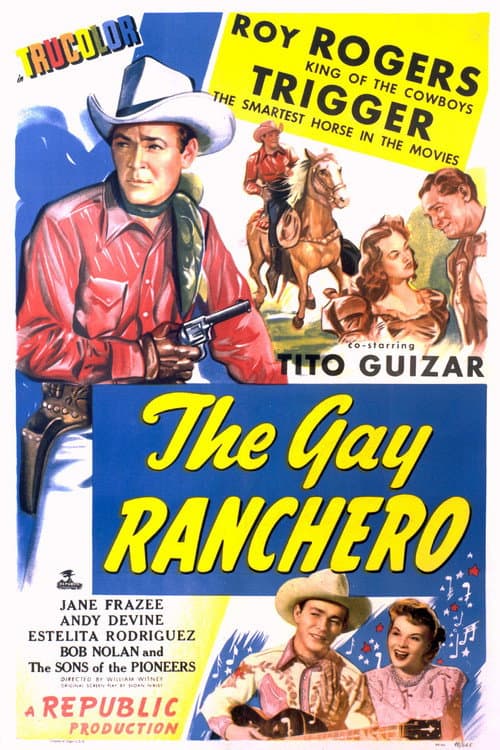 The Gay Ranchero (1948) poster