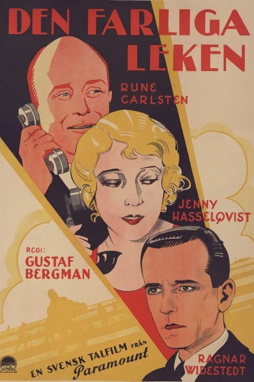 Den farliga leken (1930) poster