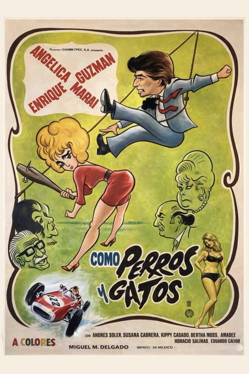 Como perros y gatos (1969) poster