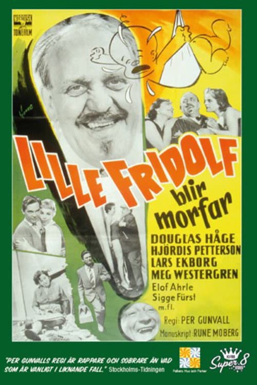 Lille Fridolf blir morfar (1957) poster