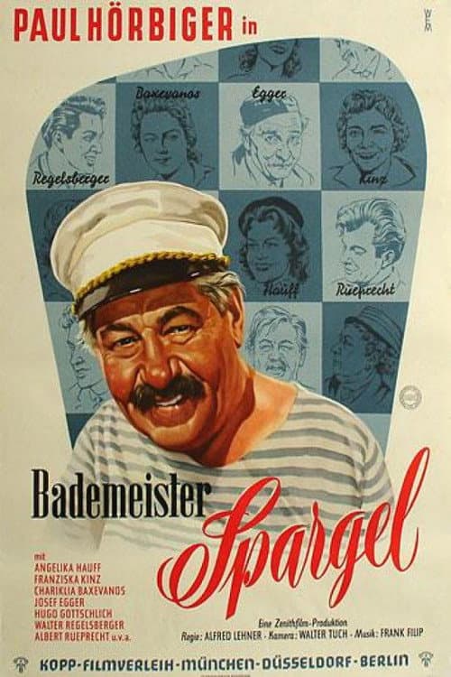 Bademeister Spargel (1956) poster