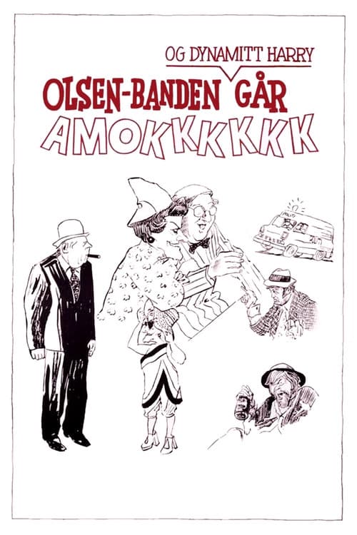 Olsenbanden og Dynamitt-Harry går amok (1973) poster