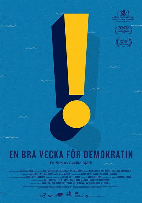 En bra vecka för demokratin (2018) poster