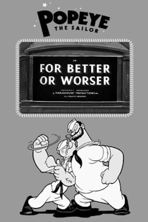 For Better or Worser (1935) poster