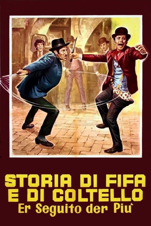 Storia di fifa e di coltello - Er seguito der più (1972) poster