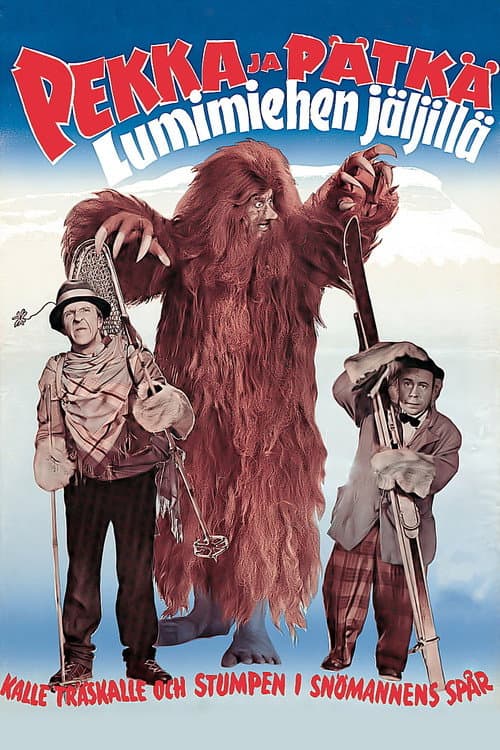 Pekka ja Pätkä lumimiehen jäljillä (1954) poster