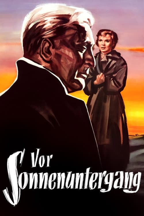 Vor Sonnenuntergang (1956) poster