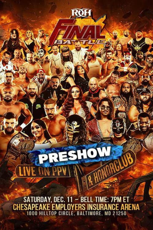 ROH Final Battle 2021 - Pre-Show (2021) poster