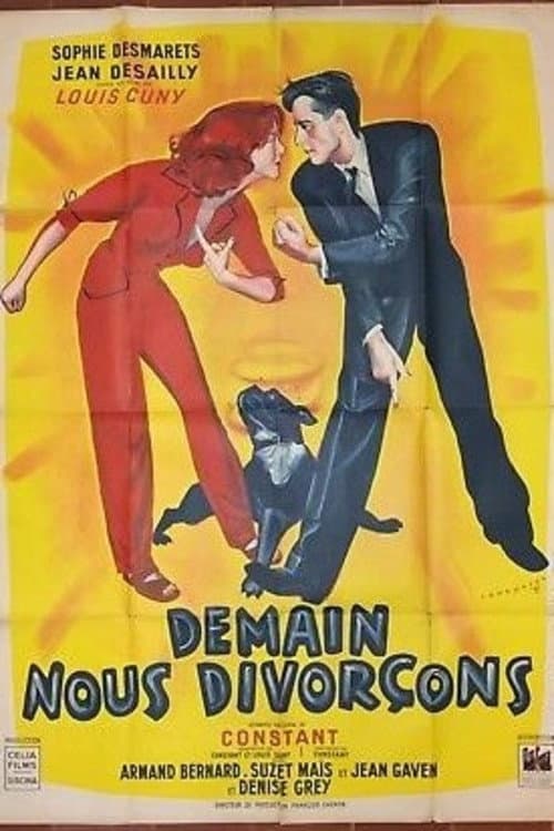 Demain nous divorçons (1951) poster