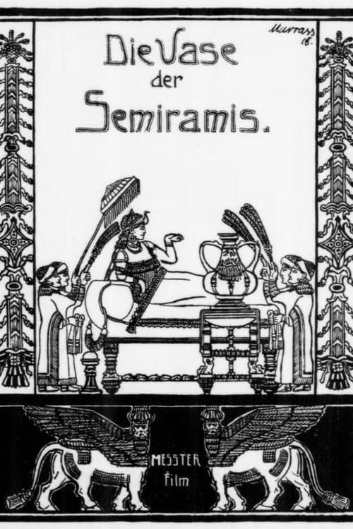Die Vase der Semirames (1918) poster