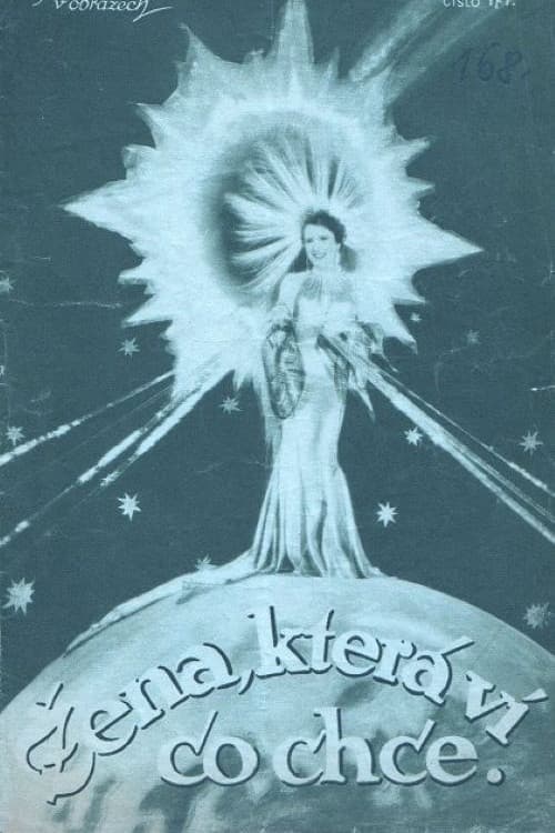 Žena, která ví, co chce (1934) poster