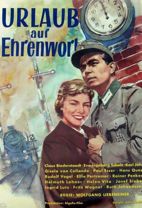 Urlaub auf Ehrenwort (1955) poster