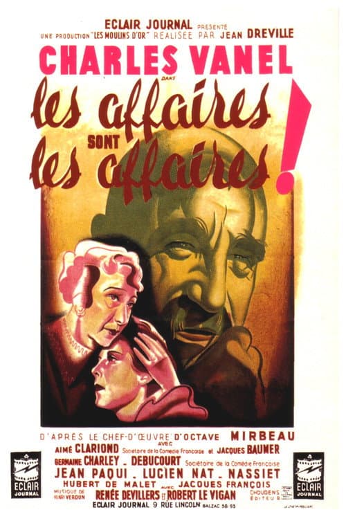Les affaires sont les affaires (1942) poster