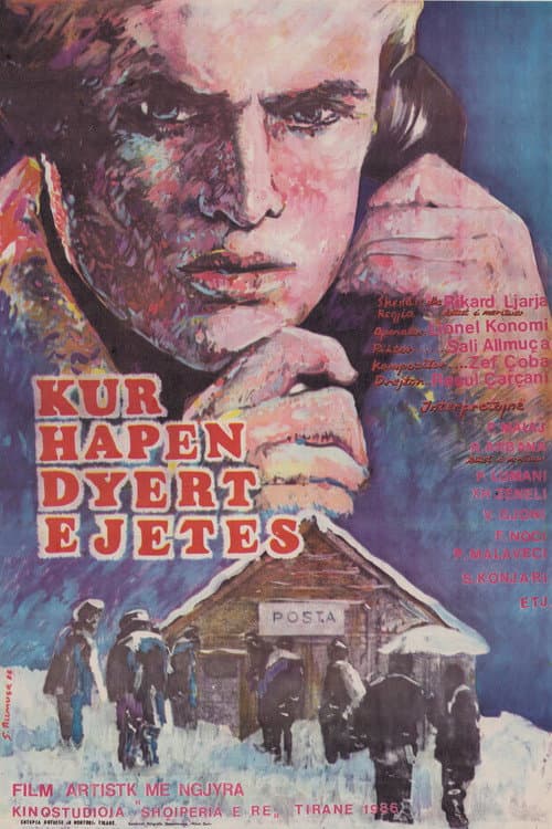 Kur hapen dyert e jetës (1986) poster