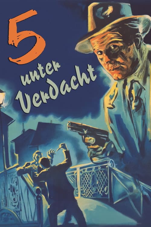 Fünf unter Verdacht (1950) poster