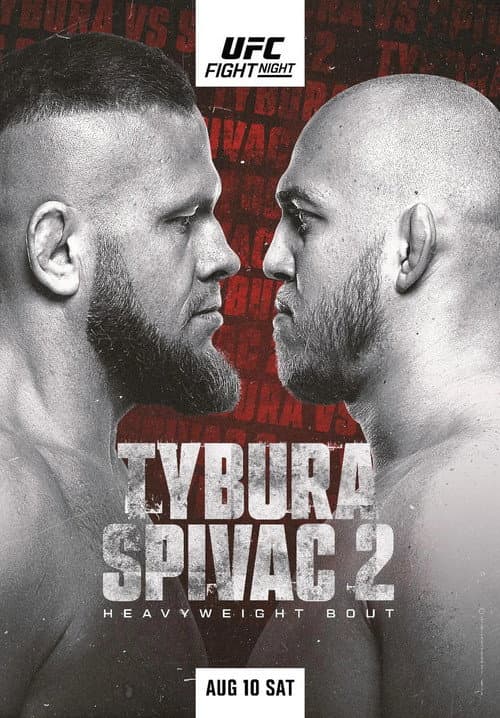 UFC on ESPN 61: Tybura vs. Spivac 2 (2024) poster