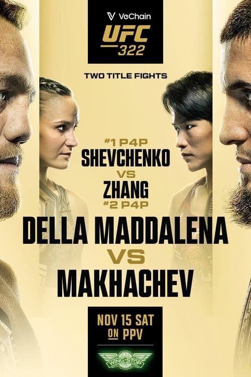 UFC 322: Della Maddalena vs. Makhachev (2025) poster