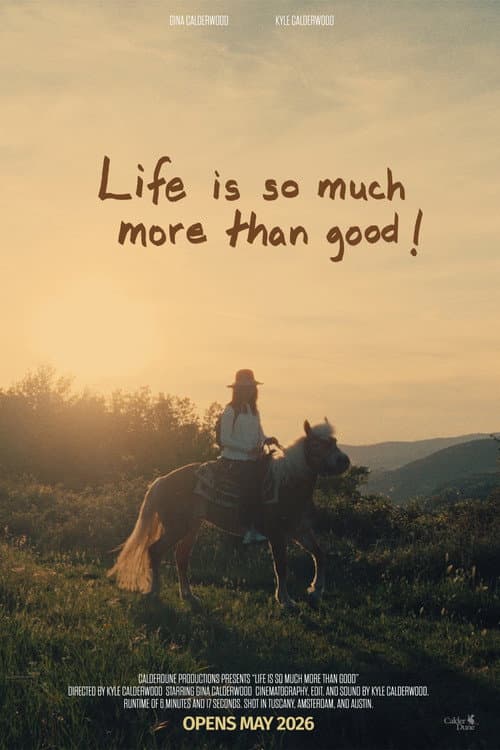 Life is so much more than good! (2026) poster